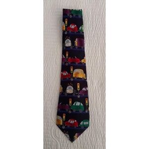 “TrafficLights” by Caila Age 10 Artwork @ Save the Children Men’s Tie 100% Silk